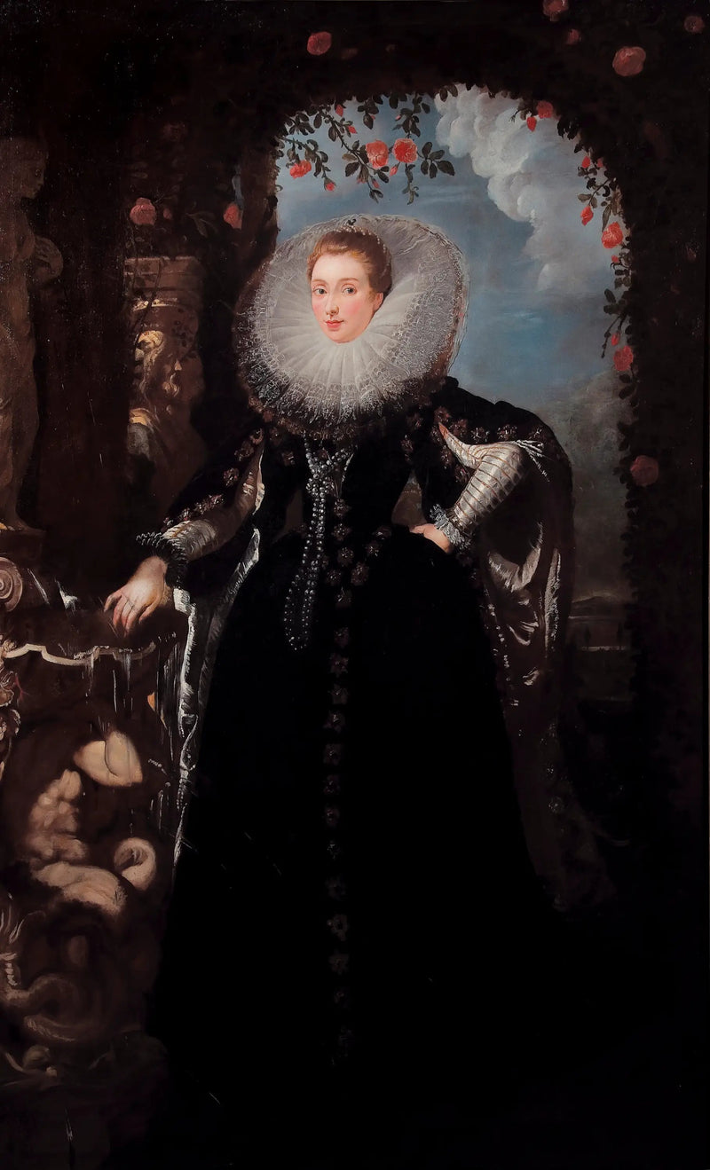 Porträt von Giovanna Spinola Pavese - Peter Paul Rubens
