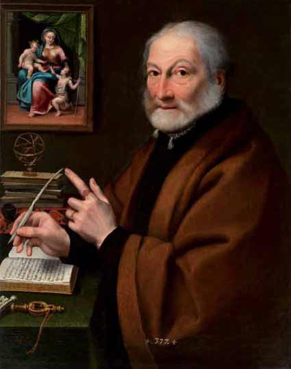 Portrait de Giovanni Battista Caselli - Sofonisba Anguissola image 1 reproduction artisanale de tableau