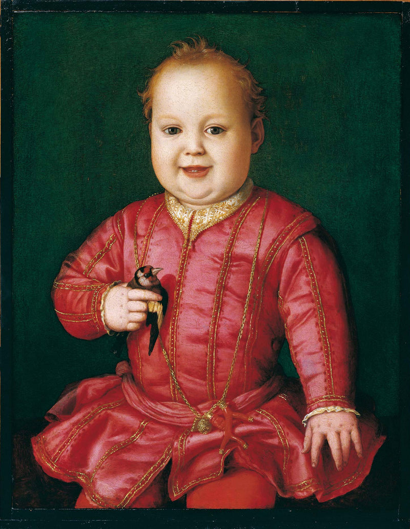 Porträt von Giovanni de Médicis als Kind - Bronzino