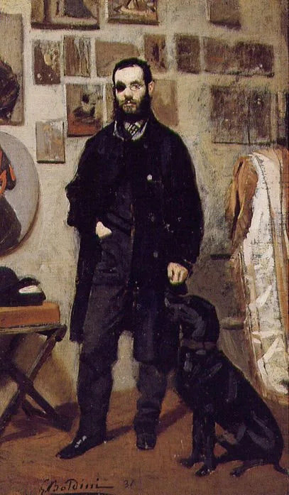 Porträt von Giuseppe Abbati - Giovanni Boldini