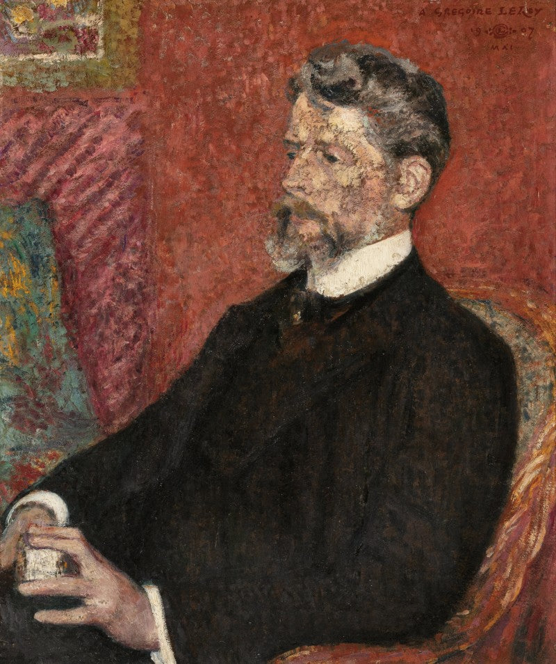 Porträt von Grégoire Le Roy - Georges Lemmen
