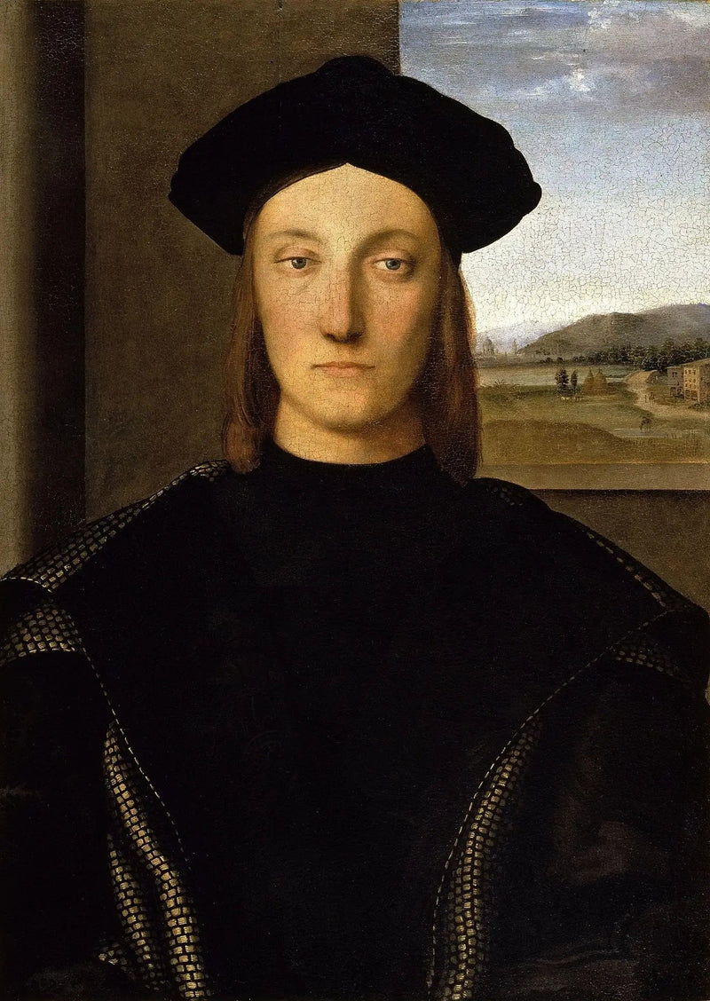 Porträt von Guidobaldo I. von Montefeltro - Raffael Sanzio