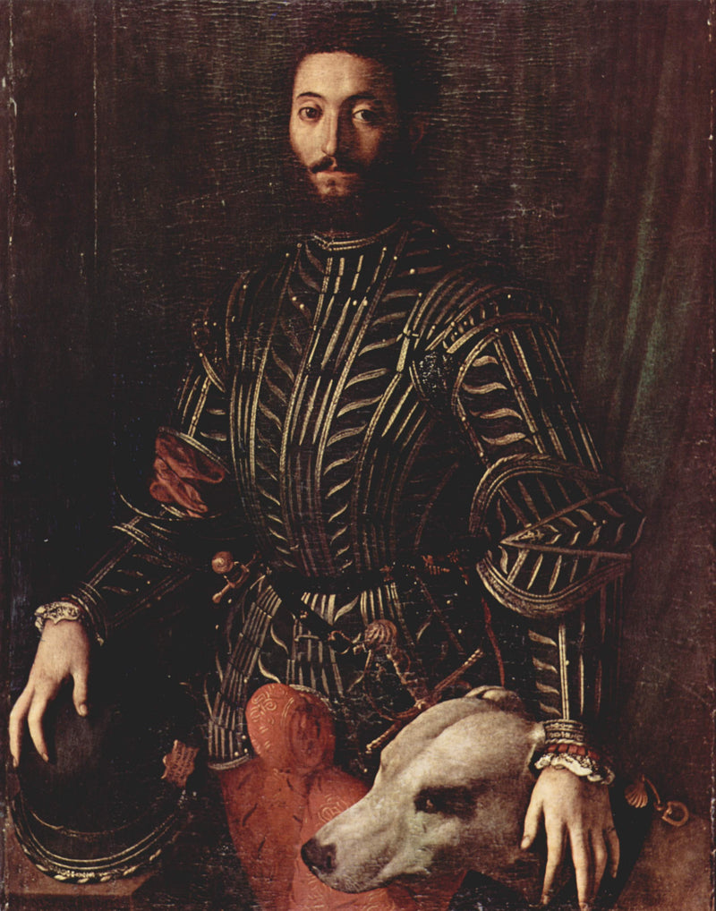 Porträt von Guidobaldo II. della Rovere - Bronzino