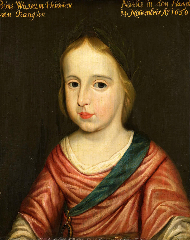 Porträt von Wilhelm III. (1650-1702), Fürst von Oranien - Gerrit van Honthorst