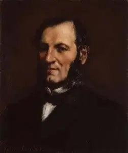 Porträt von Gustave Chaudey - Gustave Courbet
