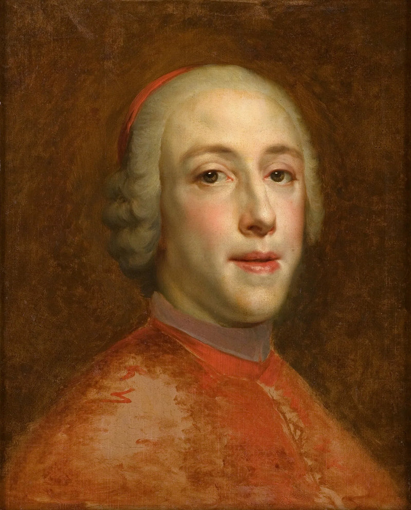 Porträt von Henri Édouard Stuart, Kardinal-Duke von Yorck - Anton Raphael Mengs