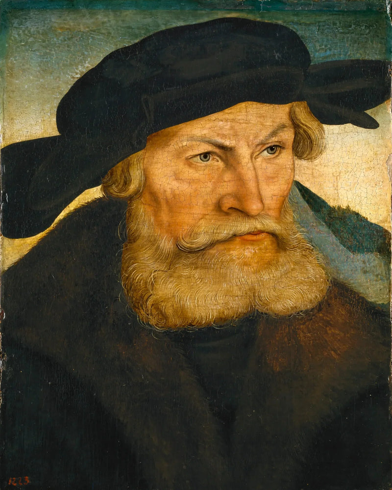 Portrait von Henri dem Frommen - Lucas Cranach der Ältere
