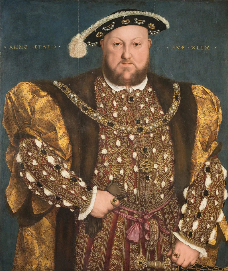Portrait von Heinrich VIII. von England - Hans Holbein der Jüngere