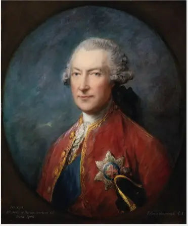 Porträt von Hugh Smithson (Percy), 1. Duke of Northumberland (1714-1786), ehemaliger Lord Lieutenant von Irland