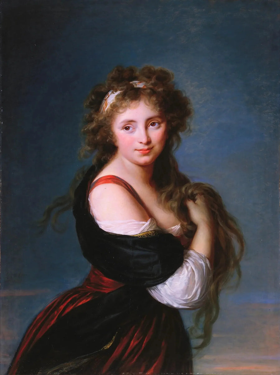 Portrait von Hyacinthe Gabrielle Roland - Élisabeth Vigée Le Brun
