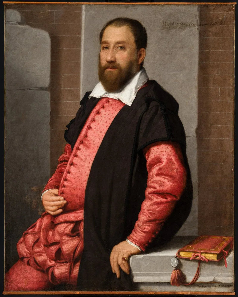 Porträt von Jacopo Foscarini - Giovanni Battista Moroni