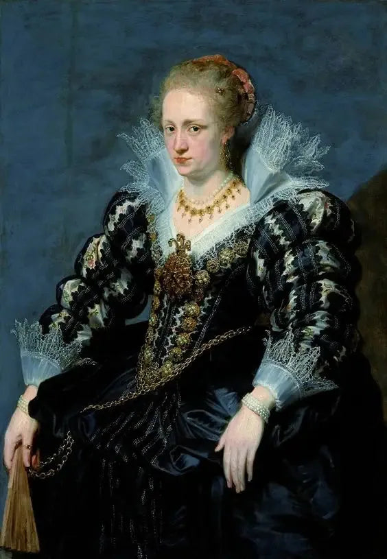 Porträt von Jacqueline de Caestre. - Peter Paul Rubens