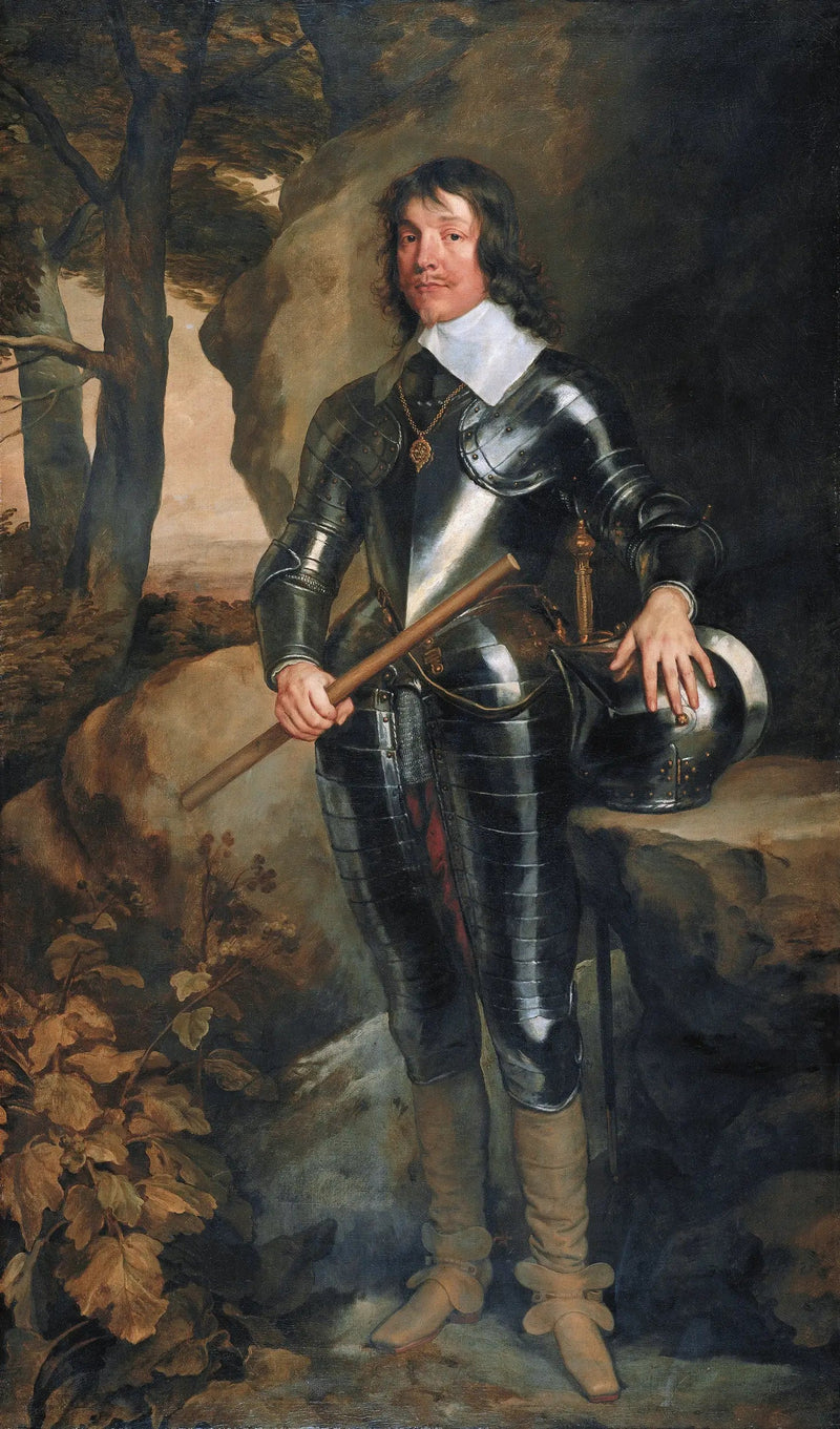 Portrait de Jacques, 1er duc de Hamilton (1606-1649) - Antoine van Dyck