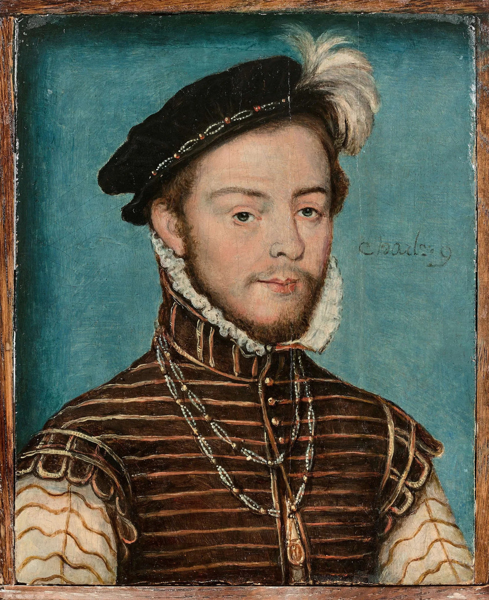 Portrait de Jacques de Savoie, duc de Nemours - Corneille de Lyon image 1 reproduction de peinture à l’huile