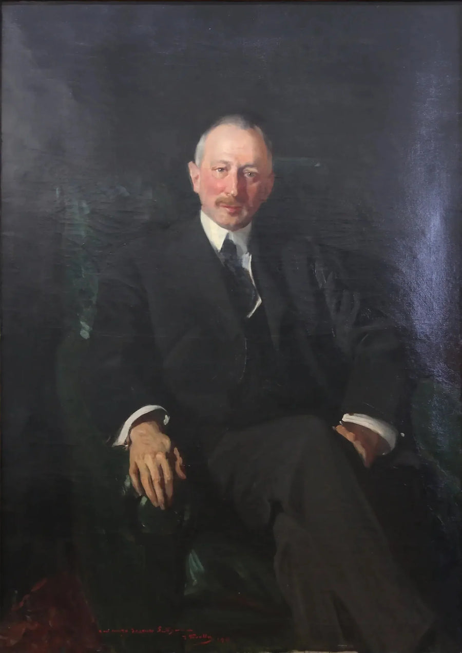 Porträt von Jacques Seligmann - Joaquín Sorolla