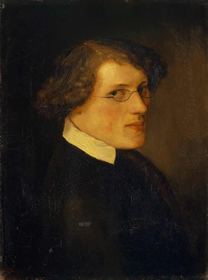 Portrait von Jakob Mähly - Arnold Böcklin
