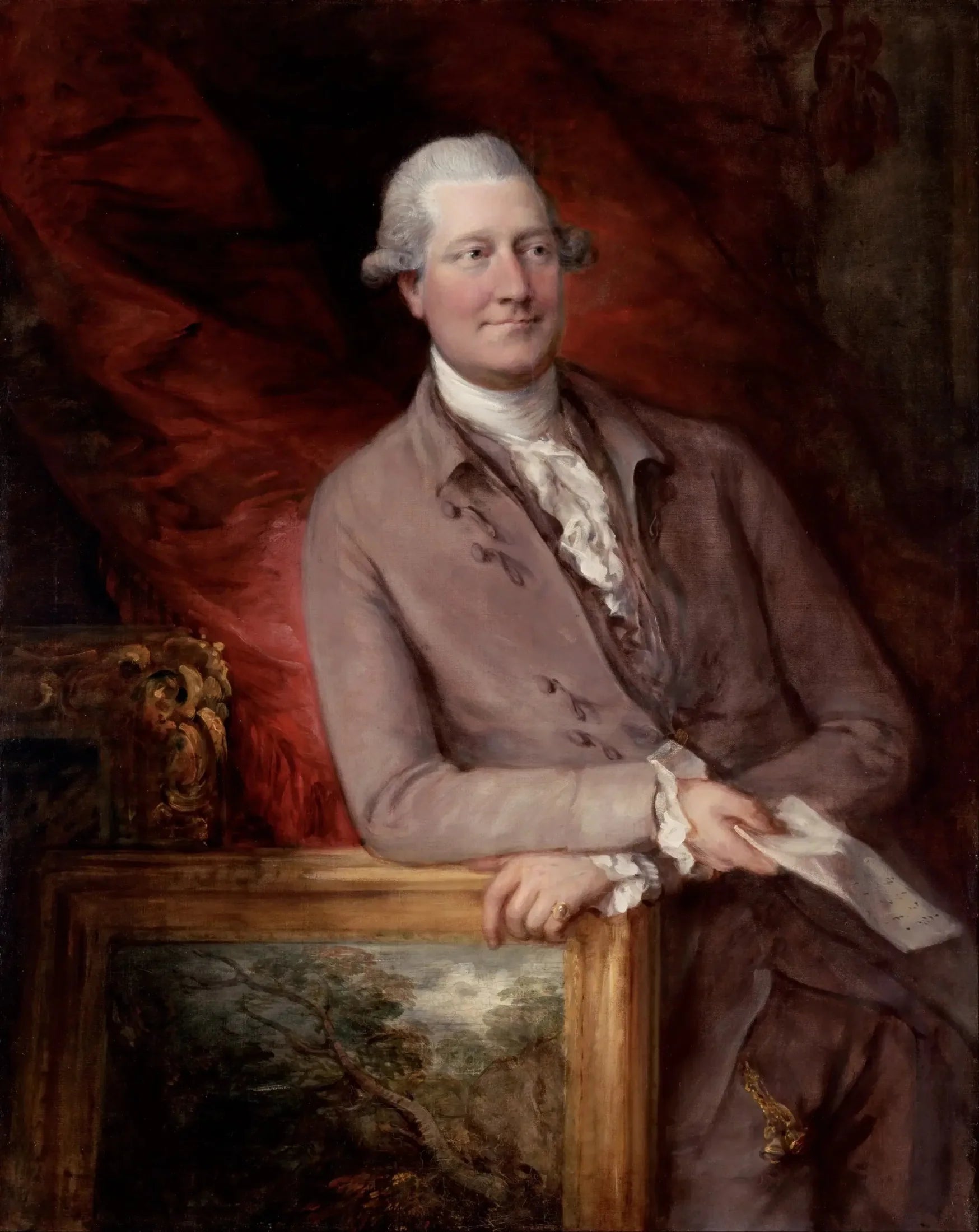 Portrait de James Christie (1730 - 1803) - Thomas Gainsborough image 1 tableau peint à l’huile sur toile