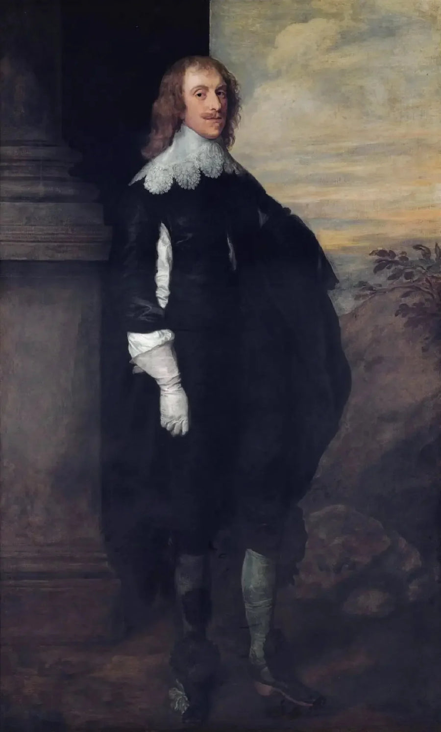Porträt von James Hay, 2. Earl of Carlisle (ca. 1612-1660) - Antoine van Dyck