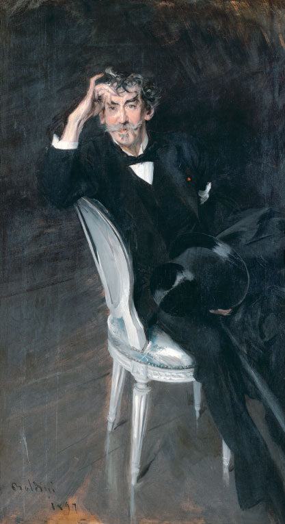 Porträt von James McNeill Whistler - Giovanni Boldini