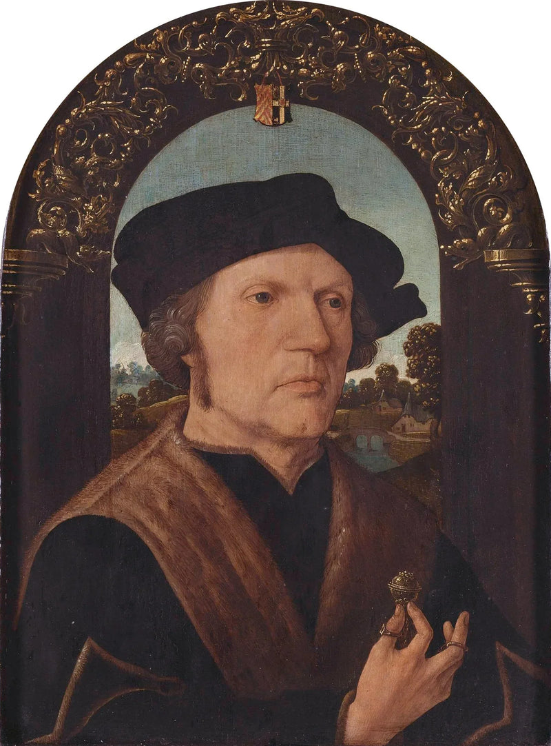 Porträt von Jan Gerritsz van Egmond van de Nijenburg (?-1523) - Jacob Cornelisz van Oostsanen