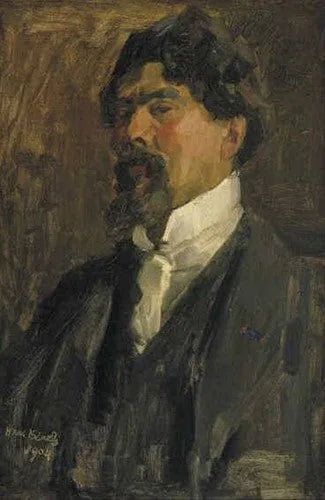 Portrait de Jan Toorop - Isaac Israëls image 1 copie peinte à la main à l’huile