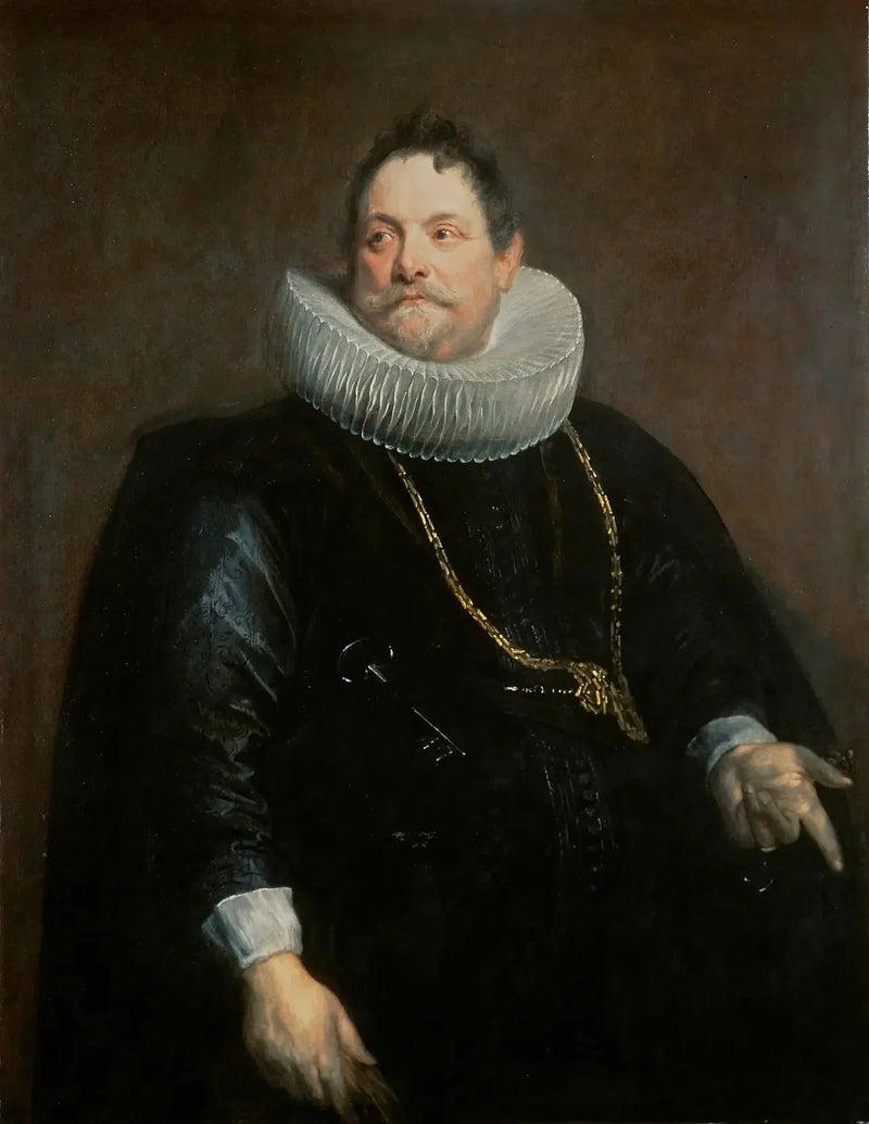 Portrait de Jan van Montfort - Antoine van Dyck