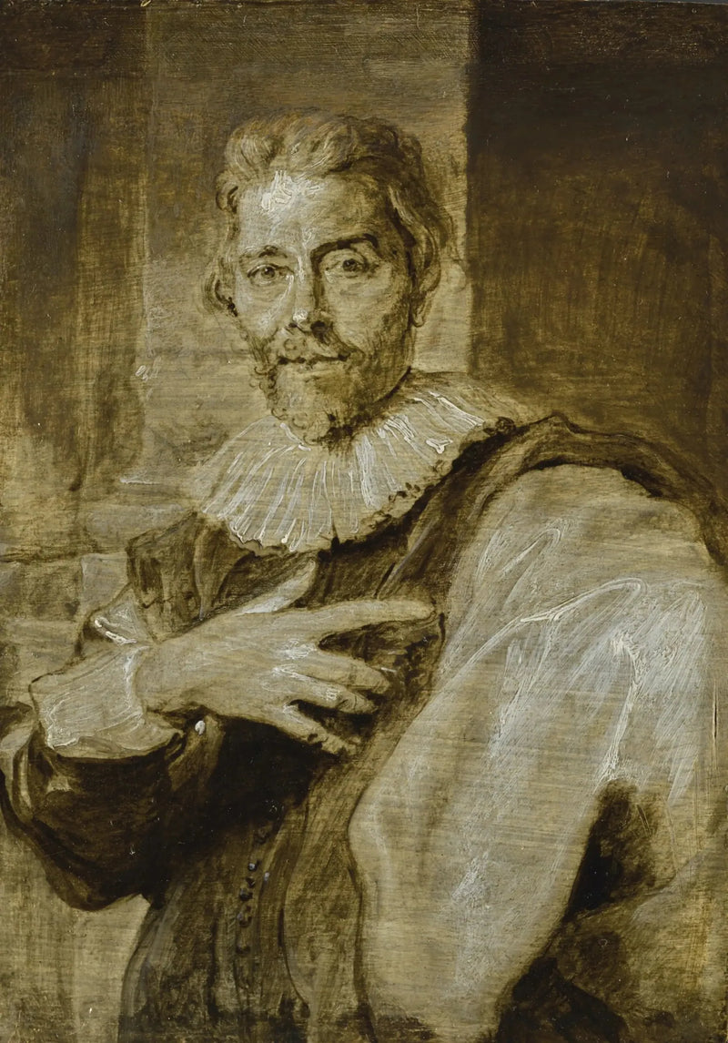 Portrait von Jean-Baptiste Barbé (1578-1649) - Antoine van Dyck