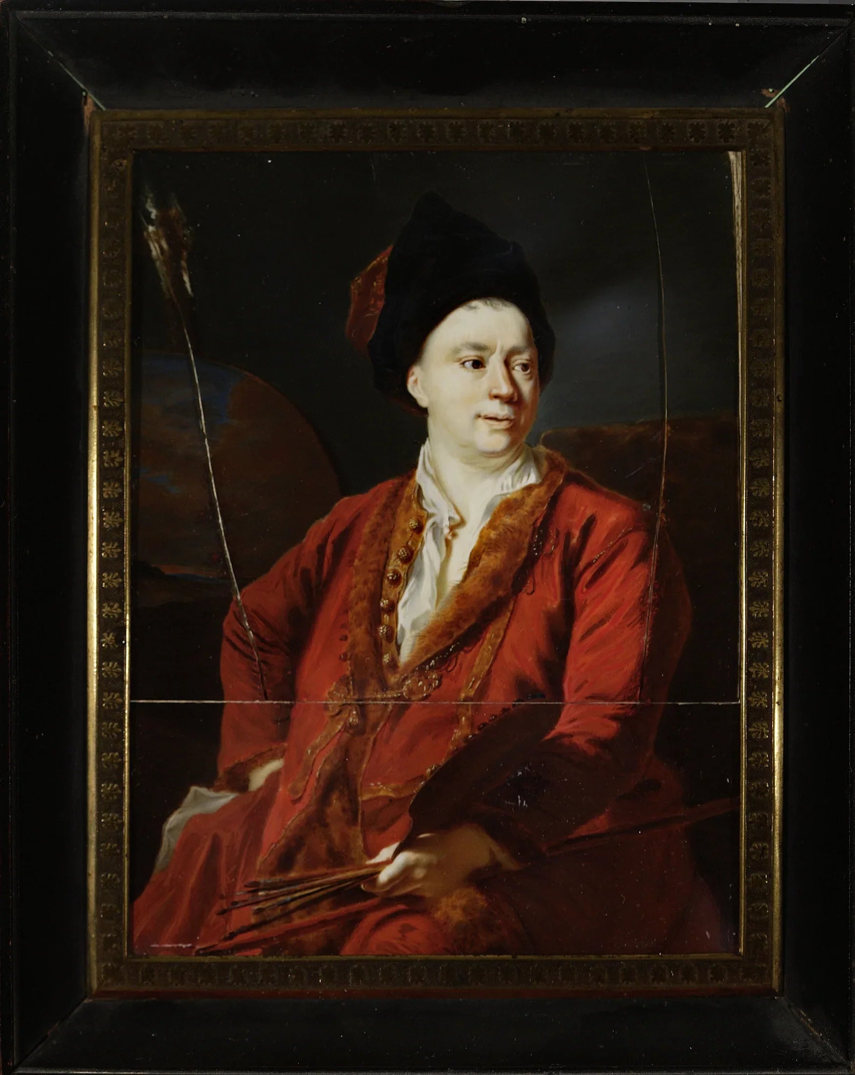 Portrait de Jean-Baptiste Forest (1635–1712), peintre - Nicolas de Largillière image 1 reproduction de peinture à l’huile