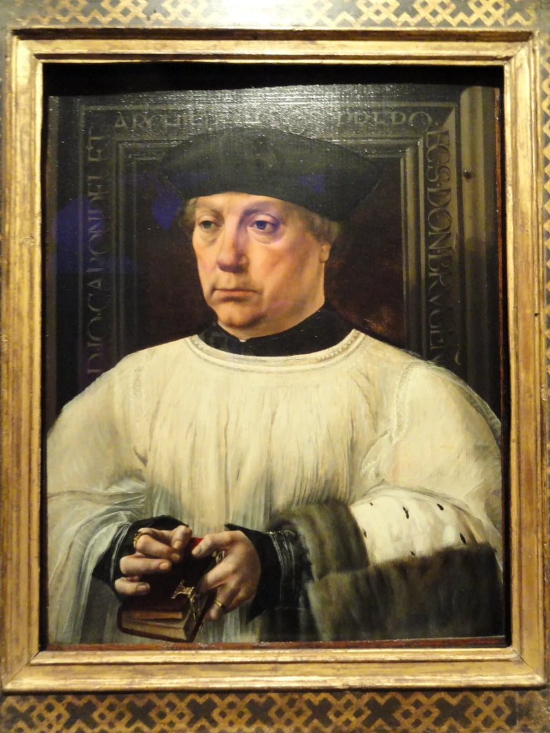 Porträt von Jean Carondelet - Jan Gossaert