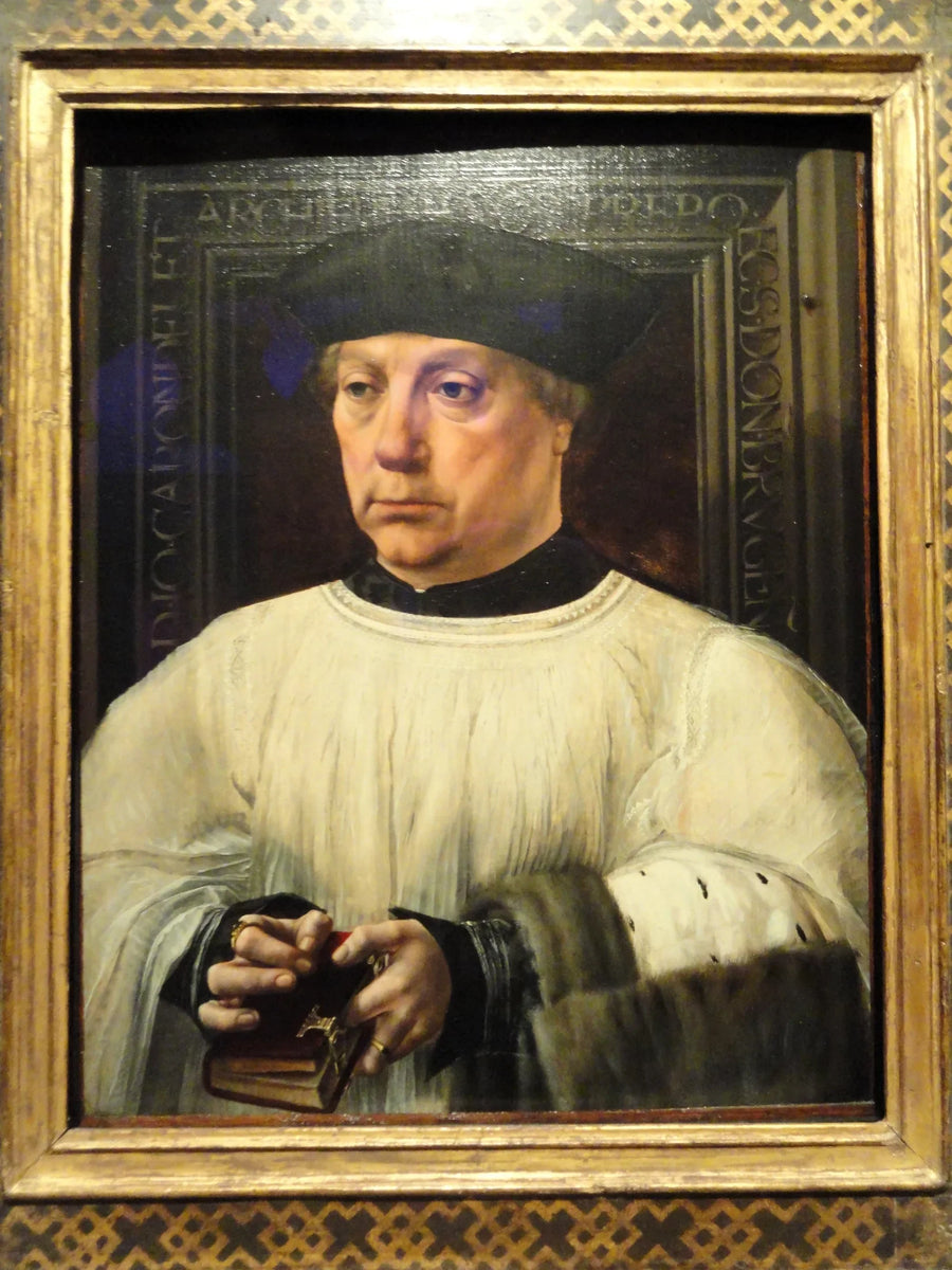Porträt von Jean Carondelet - Jan Gossaert