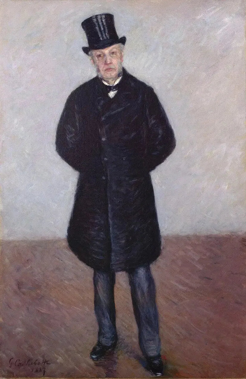 Ganzkörperporträt von Jean Daurelle - Gustave Caillebotte