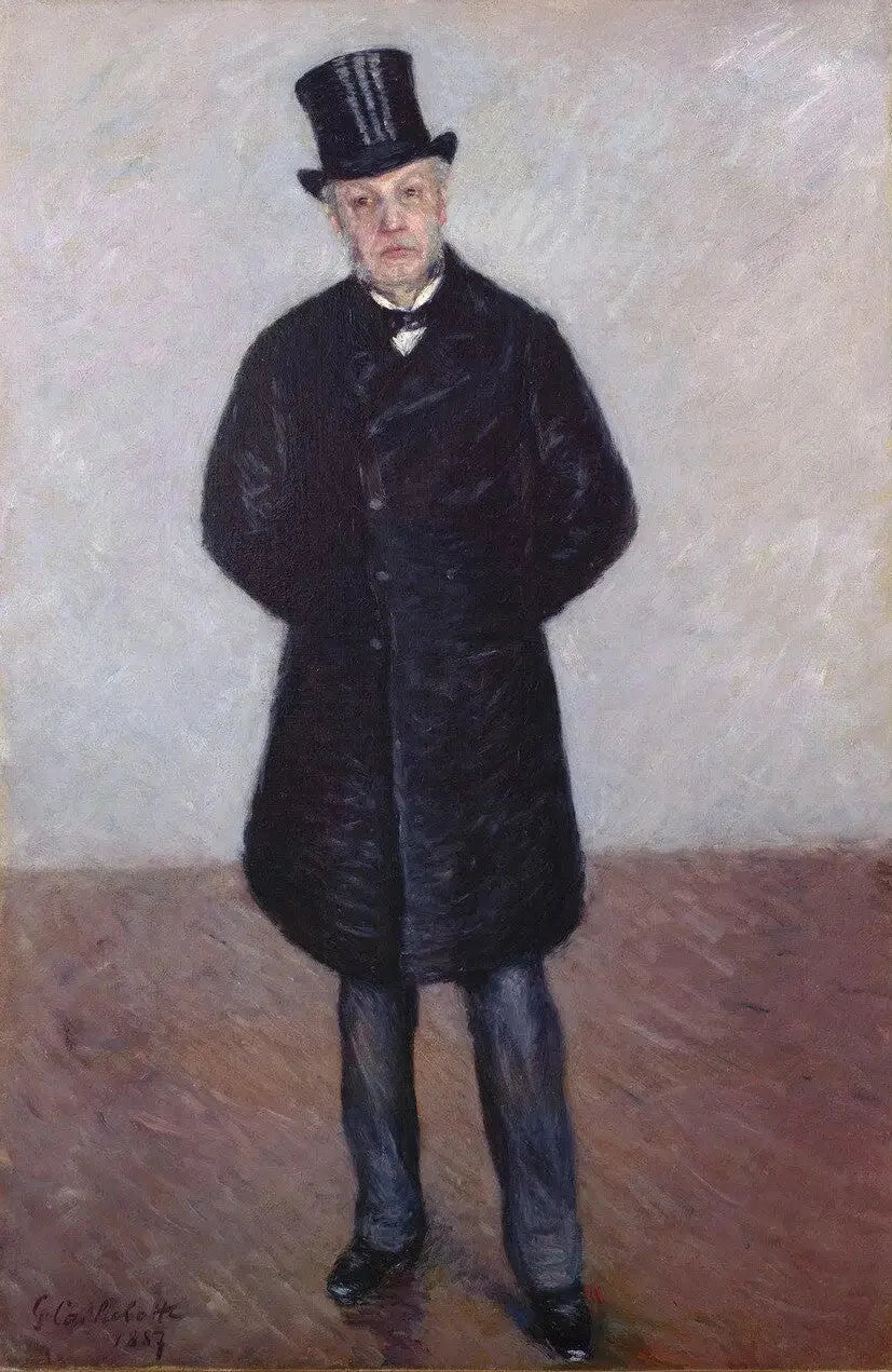 Ganzkörperporträt von Jean Daurelle - Gustave Caillebotte