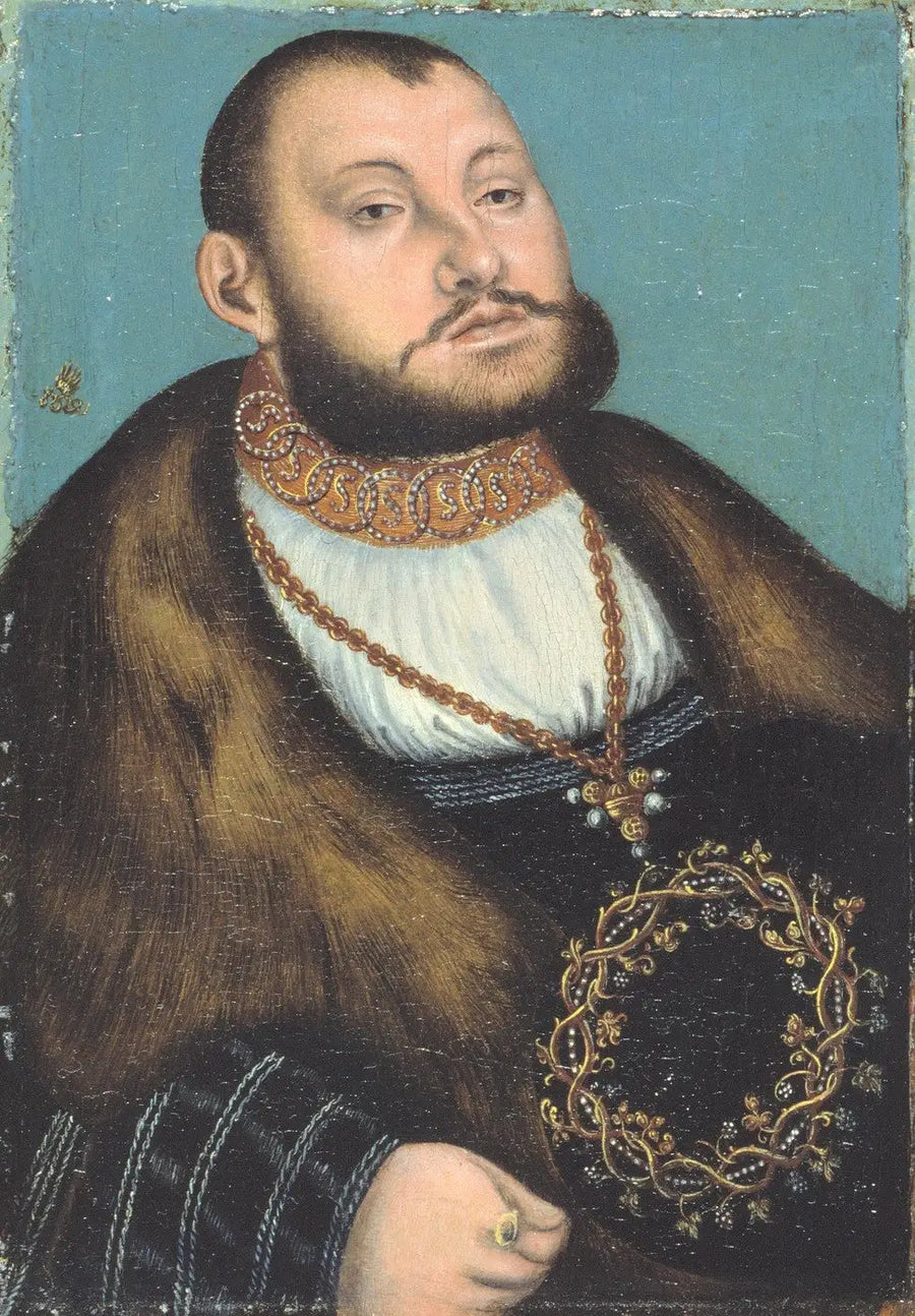 Porträt von Johann Friedrich I. der Großmütige - Lucas Cranach der Ältere