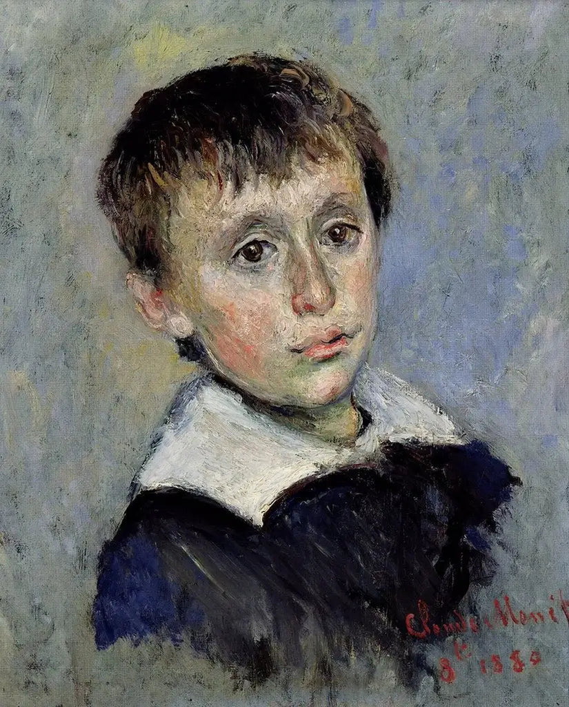 Portrait de Jean Monet - Claude Monet image 1 copie de tableau peinte à la main
