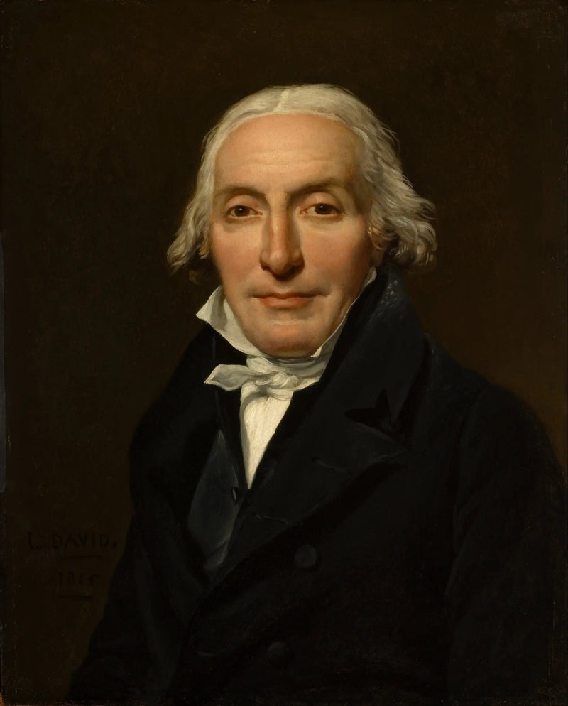 Porträt von Jean-Pierre Delahaye - Jacques-Louis David