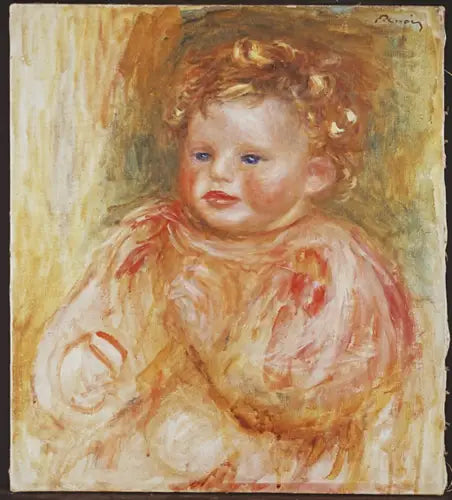 Portrait de Jean Renoir, enfant - Pierre-Auguste Renoir image 1 reproduction réalisée par Alpha Reproduction