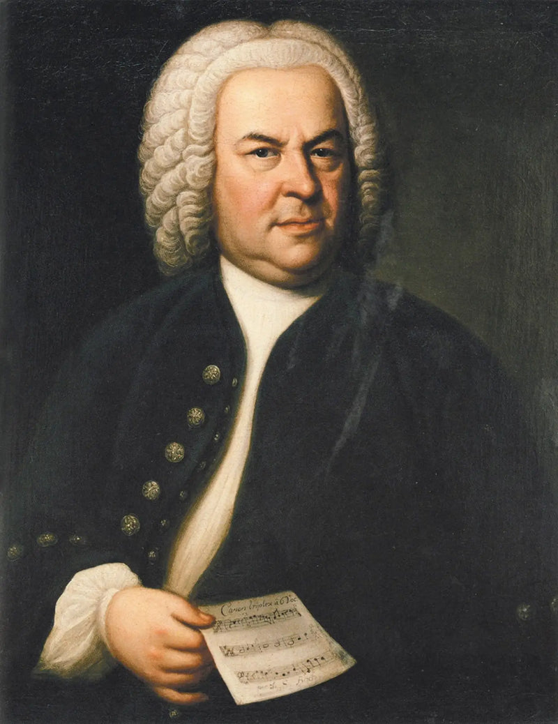 Portrait von Jean-Sébastien Bach - Elias Gottlob Haussmann