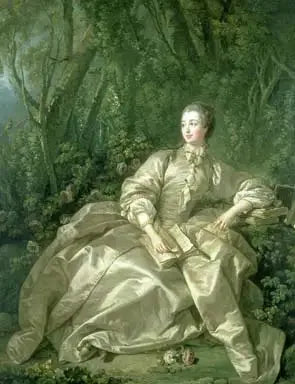 Porträt von Jeanne-Antoinette Poisson, Marquise de Pompadour - François Boucher