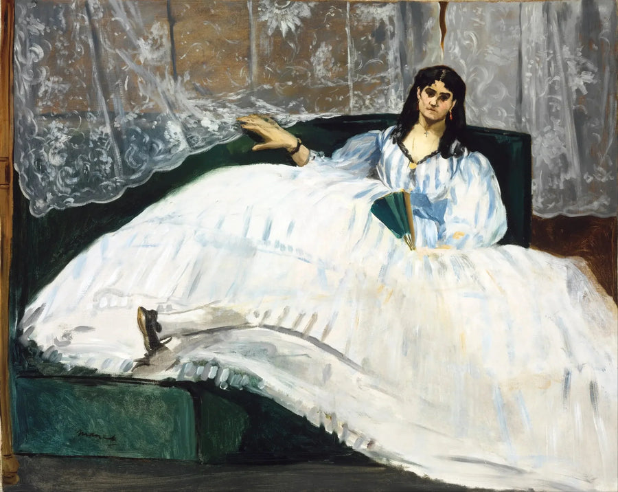 Porträt von Jeanne Duval - Édouard Manet