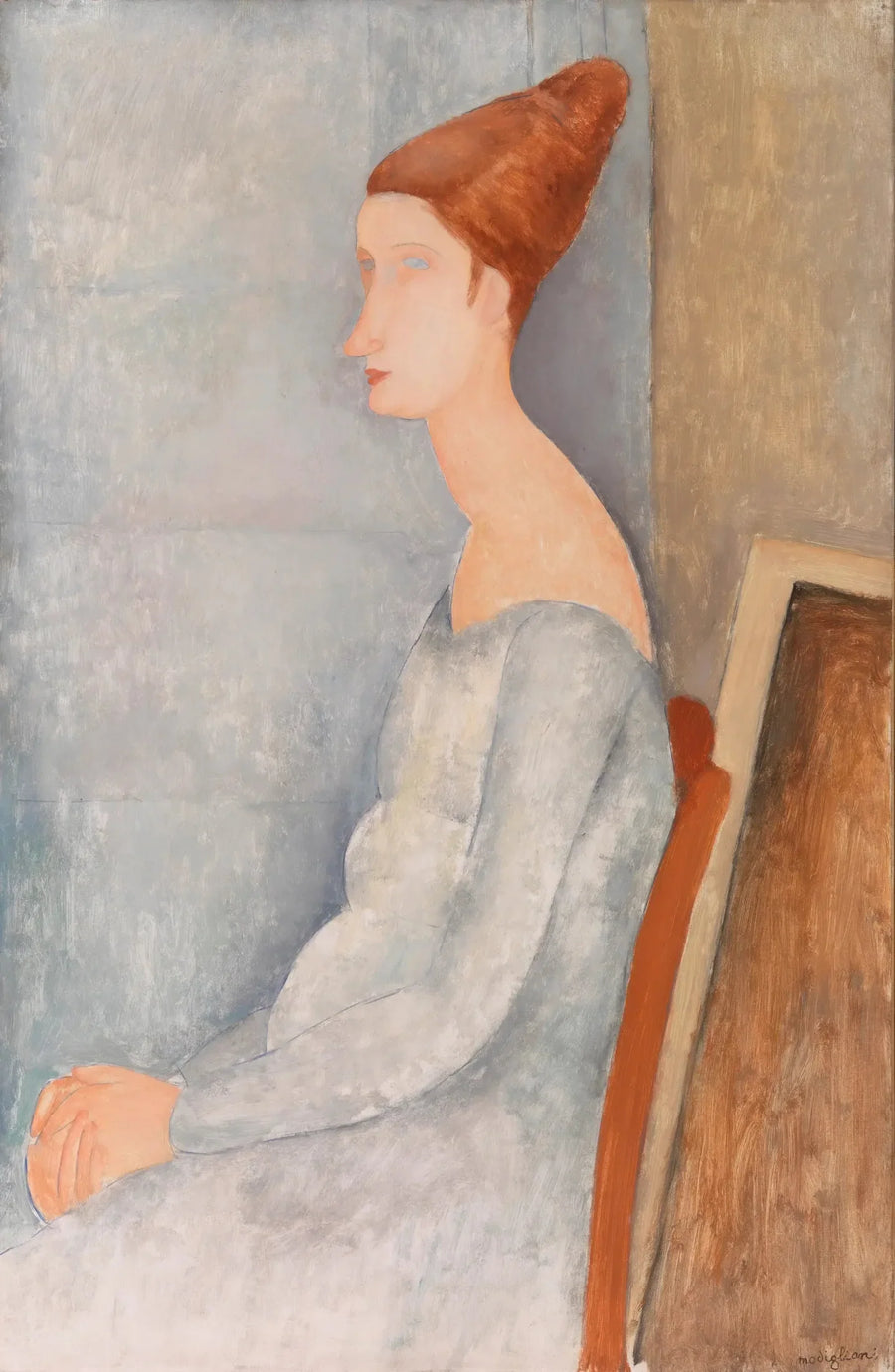 Porträt von Jeanne Hébuterne - Amedeo Modigliani