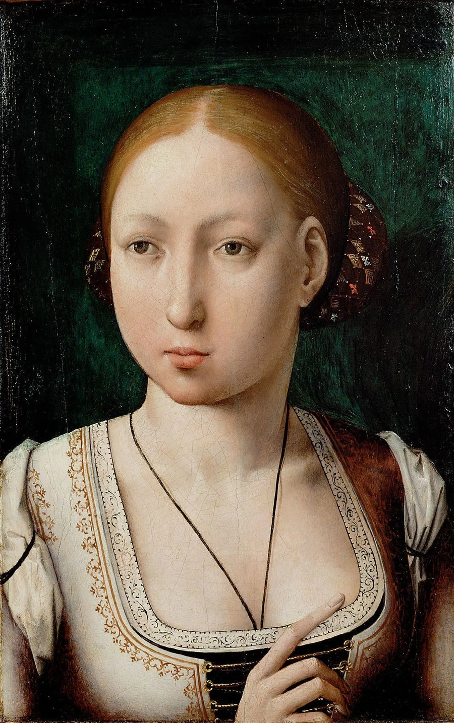Porträt von Jeanne die Verrückte - Juan de Flandes