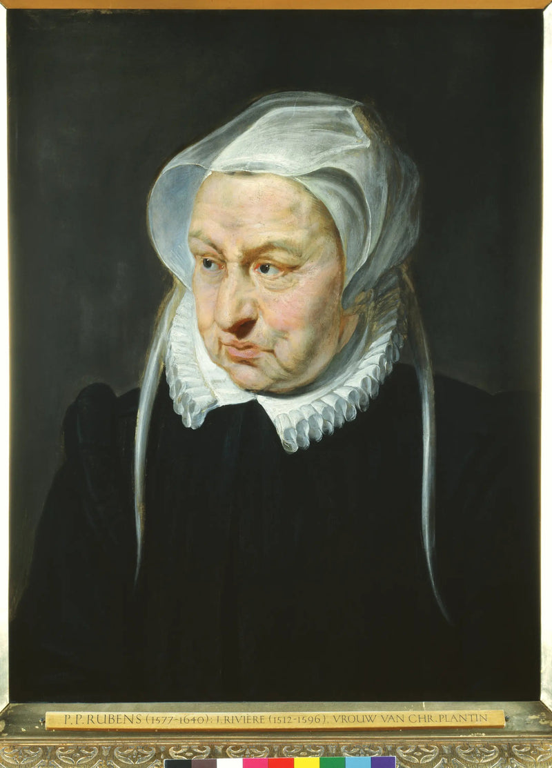 Porträt von Jeanne Rivière - Peter Paul Rubens