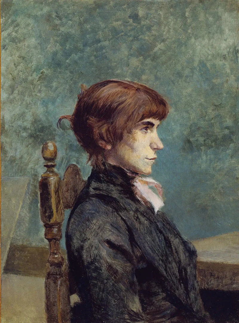Porträt von Jeanne Wenz - Henri de Toulouse-Lautrec