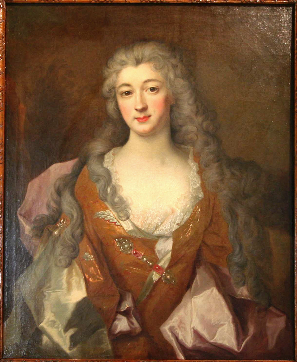 Portrait de jeune dame - Nicolas de Largillière image 1 reproduction artisanale de tableau