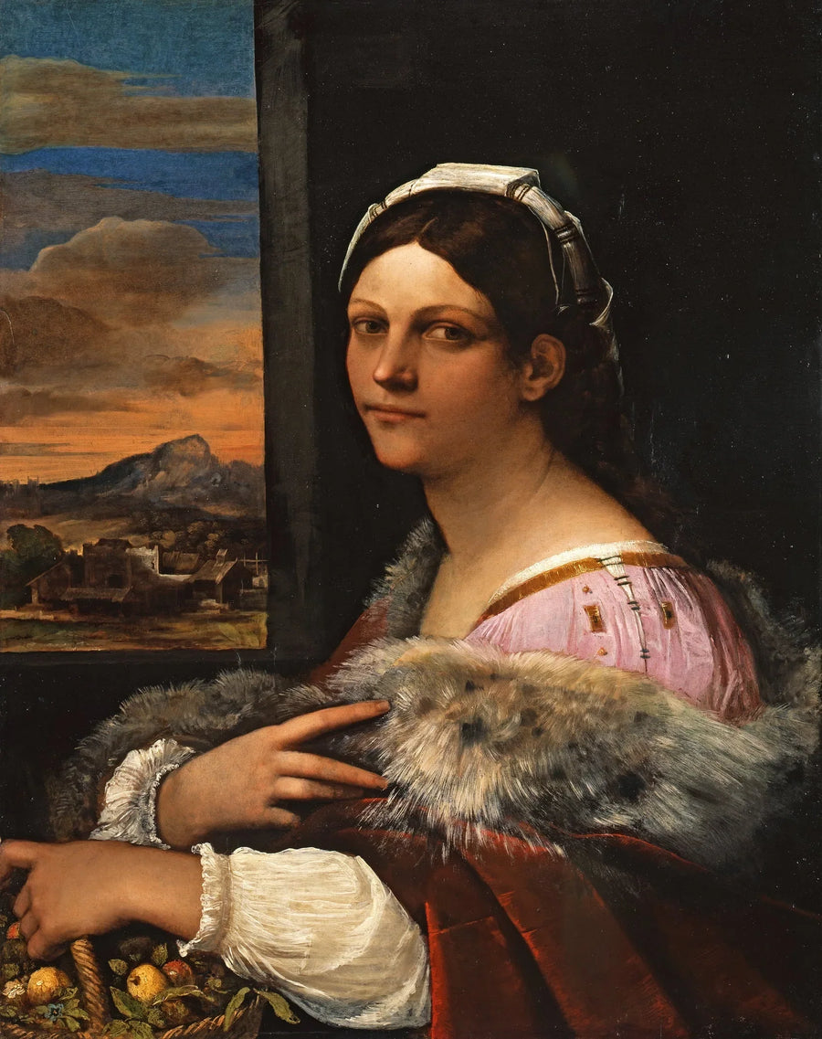 Porträt einer jungen Dame - Sebastiano del Piombo