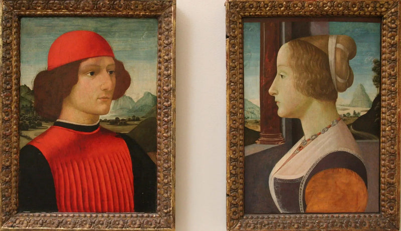 Porträt einer jungen Frau - Domenico Ghirlandaio