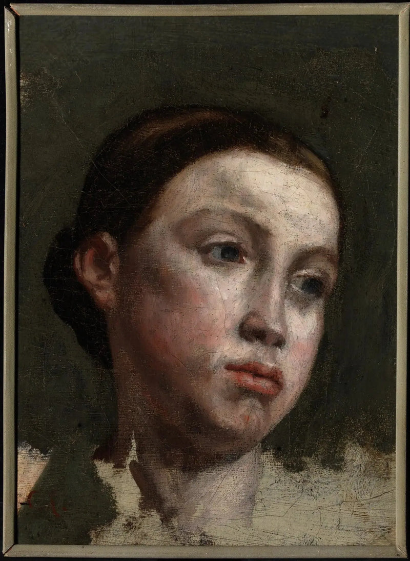 Porträt einer jungen Frau - Gustave Courbet