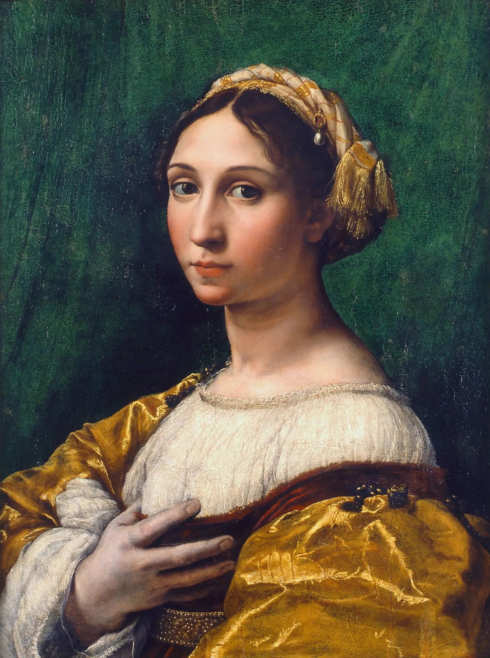 Portrait de jeune femme - Raphaël Sanzio image 1 tableau peint à l’huile sur toile