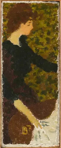 Porträt eines jungen Mädchens - Pierre Bonnard