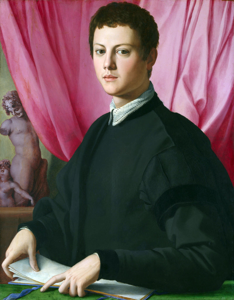 Porträt eines jungen Mannes - Bronzino